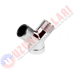 ÇAMAŞIR MAKİNE MUSLUK ÇATALI KROM