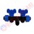 DAMLAMA BORUSU MİNİ 17X ½''X17 Çiftli Mini Vana (Layt Flat ve Polynet Çıkış Vanası)