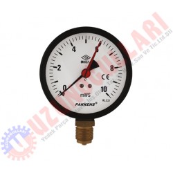 HİDROMETRE 100MM 16 MWS ALTTAN ÇIKIŞ 1/2"