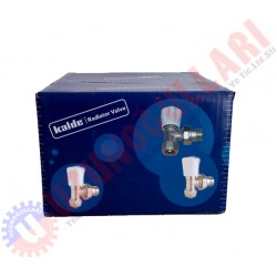 KÖŞE RADYATÖR VANASI ½'' KALDE PEX(NALBURUM-KOLİ) 11,75TL/ADET