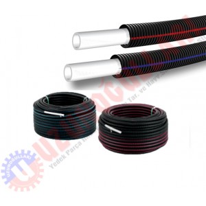 ZEMİN ISITMA PERT OKSİJEN BARİYERLİ KILIFLI BORU MAVİ (100MT-16x2) -HAKAN PLASTİK