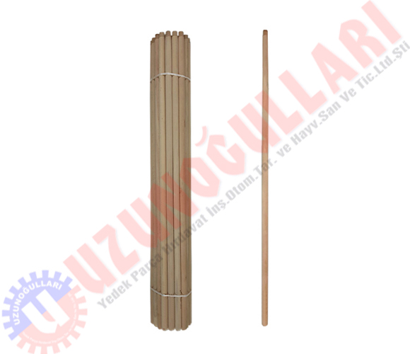 Fırça Sapı 1,5 Mt vidalı Ahşap