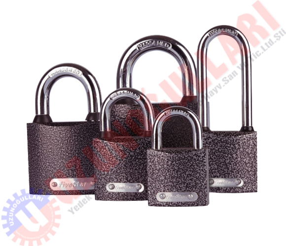 Asma Kilit Gri Fivestar 50mm