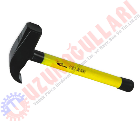 Çekiç Kıvrık Metal Saplı 2 Kg