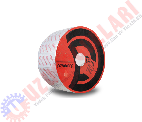 Damlama Borusu tek yıllık 25 Cm 1.6lt 2500mt - Powerdrip (10 Vana 10 Conta Hediye) (nakliye Dahil) En Ucuz Fiyat 
