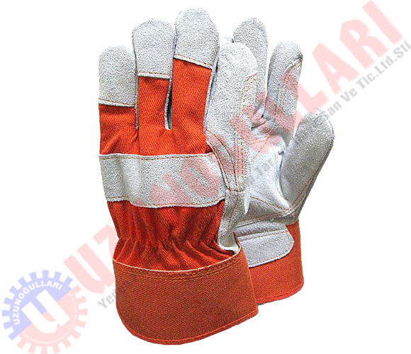 Eldiven Deri E-001 Turuncu