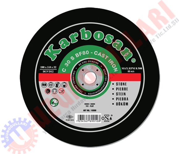 Karbosan Döküm Kesici 180*3*22mm