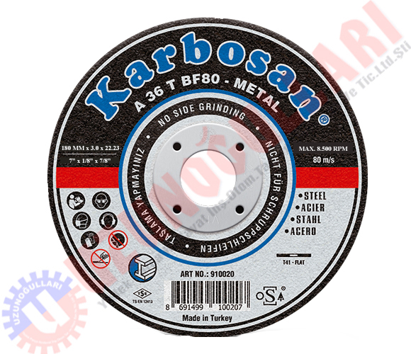 Karbosan Metal Kesici 180mm