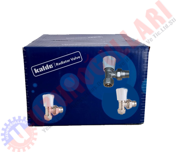 Köşe Radyatör Vanası ½'' Kalde Pex