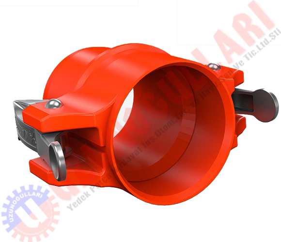 Mandallı Boru Erkek Kafa 6 Lik 160 Mm