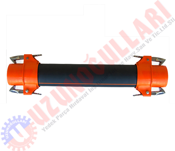 Mandallı Boru Geçiş 75 Mm Erkek/erkek Plastik Mandal