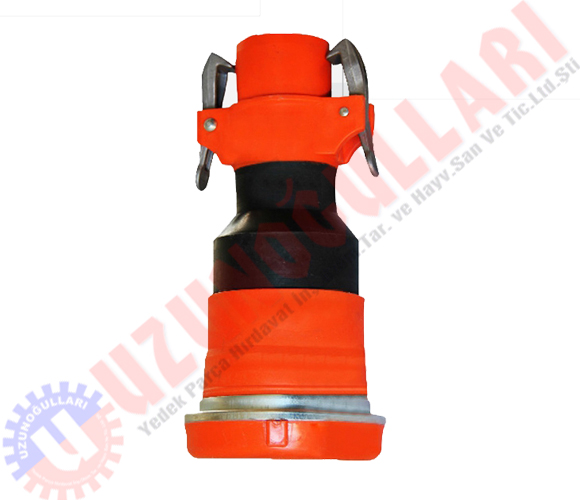 Mandallı Boru Ters Redüksiyon 3/2,5 Luk 75 Erkek/90 Dişi (plastik Mandal Conta Dahil)