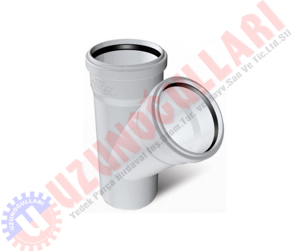 Tek Çatal 70/70 Pvc