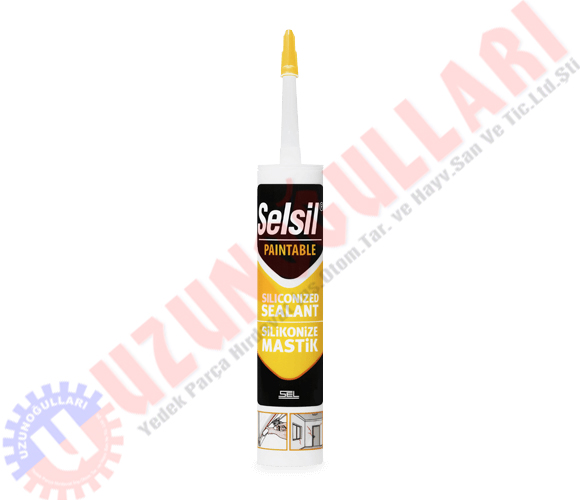 Selsil Gri Silikonize Mastik 500gr.