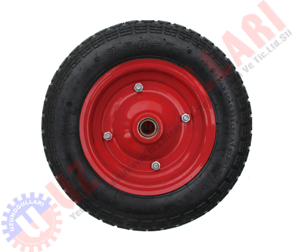 Şişme Saç Rulmanlı El Arabası Tekeri (eko.)