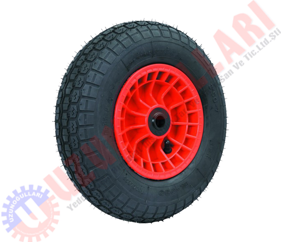 Şişme Plastik Jantlı El Arabası Tekeri (eko.)