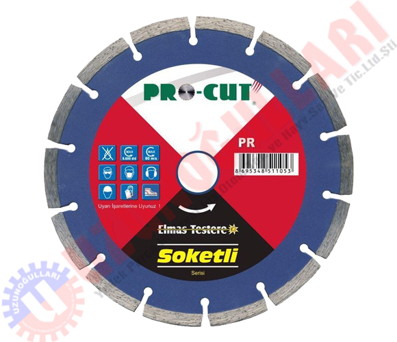 Testere Elmas Soketli 115*1,2*8,25*22 Pro-cut Ince